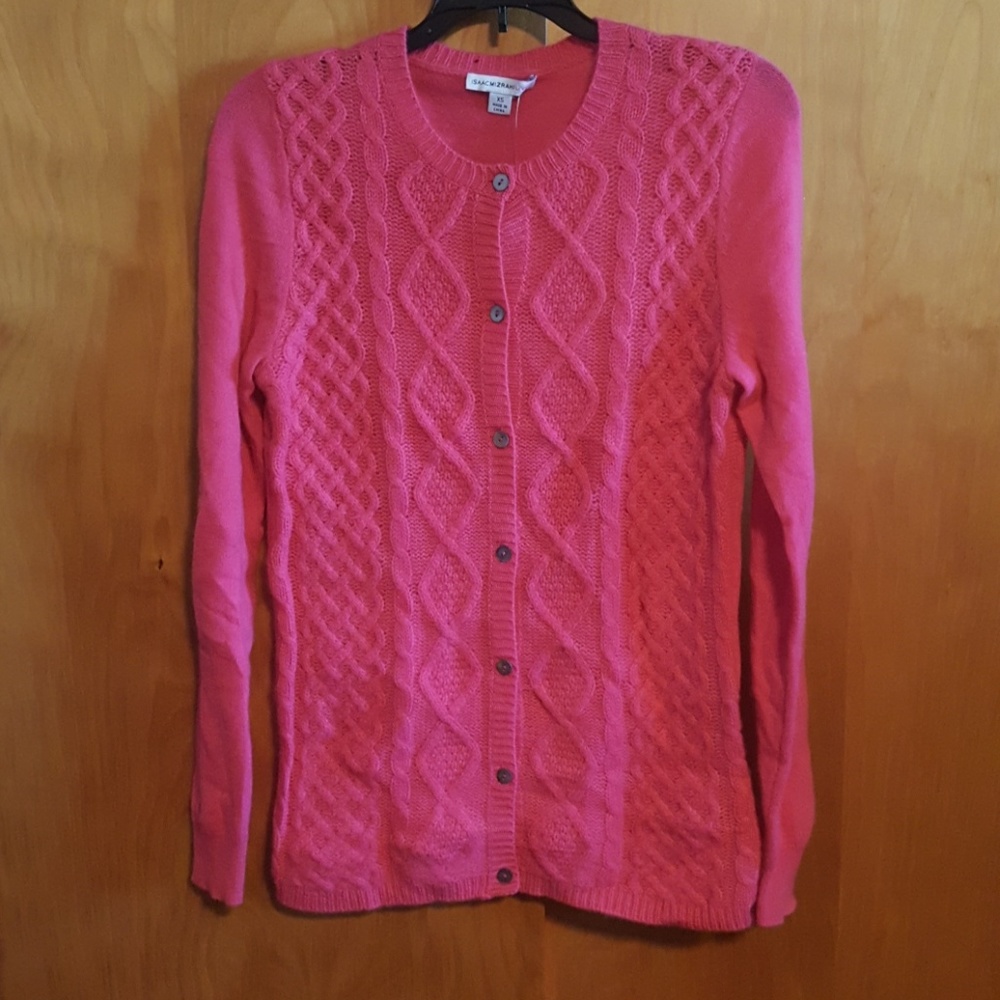 Button up sweater